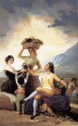 Francisco Goya Autumn oil painting on canvas